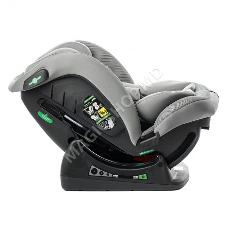 Scaun auto Glamvers SATURN I-Size Gri, Negru